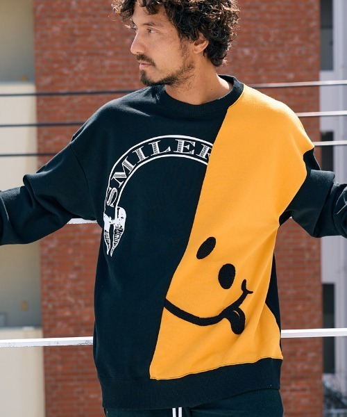 「STUD MUFFIN」 スウェットカットソー 3 ブラック メンズ_画像7