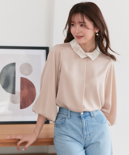 RUIRUE BOUTIQUE（ルイルエブティック） ブラウス シャツ 洗える 