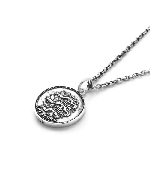 「LION HEART」 ネックレス 50cm シルバー メンズ