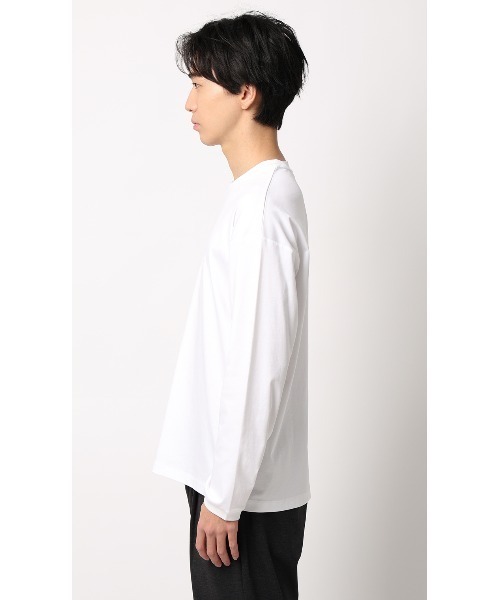 AOYAMA tシャツ 形態安定ロングTシャツ「COOL CONTACT」「＃すご」「綿
