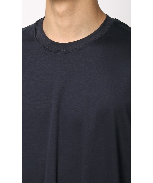 AOYAMA tシャツ 形態安定ロングTシャツ「COOL CONTACT」「＃すご」「綿