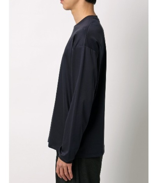 AOYAMA tシャツ 形態安定ロングTシャツ「COOL CONTACT」「＃すご」「綿