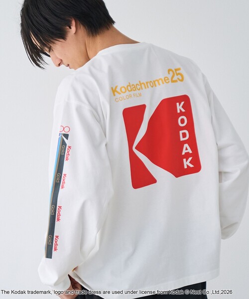 コダック tシャツ 「Kodak/コダック」プリント ロングスリーブTシャツ メンズ