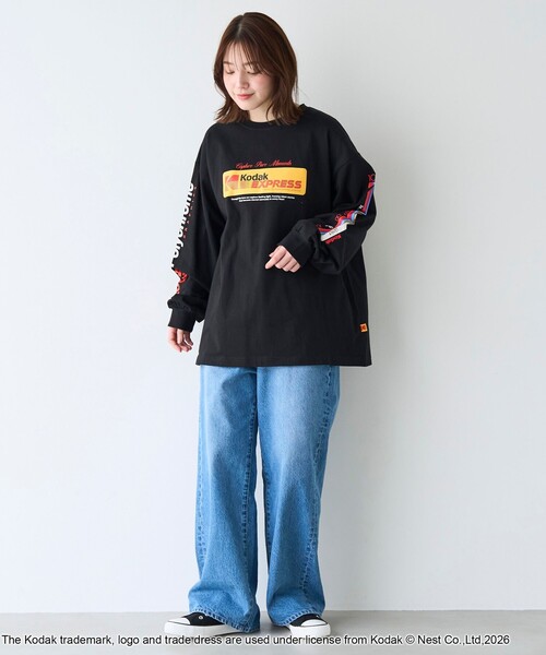 コダック♡ tシャツ 「Kodak/コダック」プリント ロングスリーブTシャツ メンズ