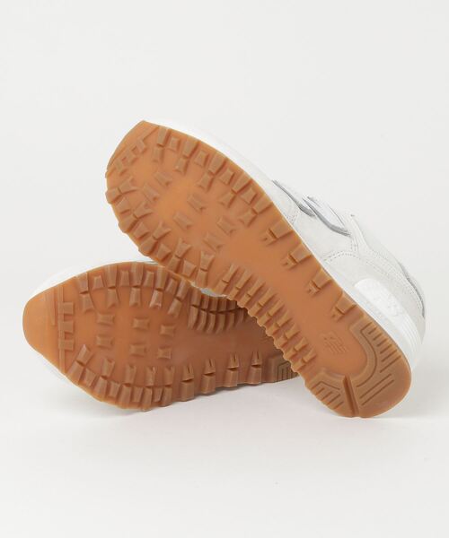 「New Balance」 ローカットスニーカー 22.5cm オフホワイト レディース_画像3