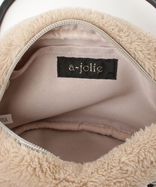 「a-jolie」 ショルダーバッグ - ベージュ レディース_画像3