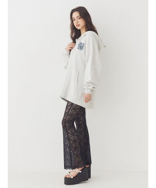 サンダル 厚底ビジュープラットフォームサンダル レディースの画像