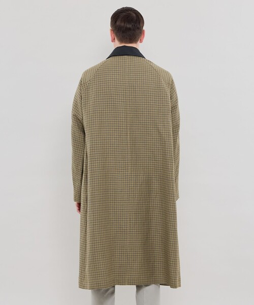 コート ジャケット 「DORMEUIL/ドーメル」ウールリネンハンティングコート メンズの画像