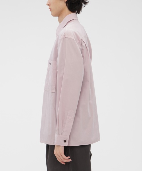 MHL. ピンク　長袖シャツ サイズ I MHL.（エムエイチエル） シャツ ORGANIC COTTON SHIRTING メンズ