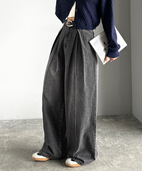 「Java」 デニムパンツ X-LARGE ブルー レディース_画像2