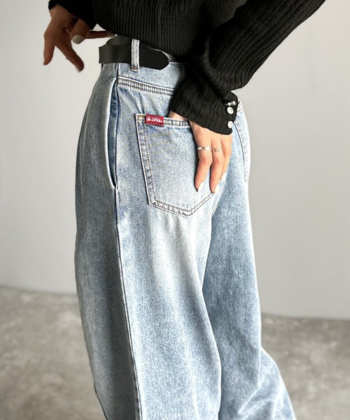 「Java」 デニムパンツ X-LARGE ブルー レディース_画像3