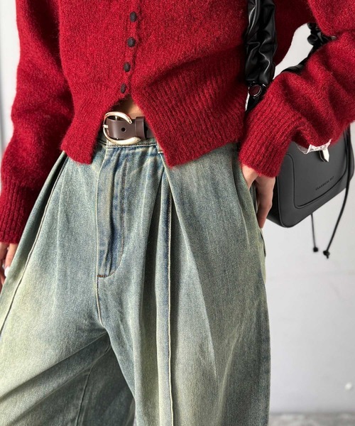 「Java」 デニムパンツ X-LARGE ブルー レディース_画像4