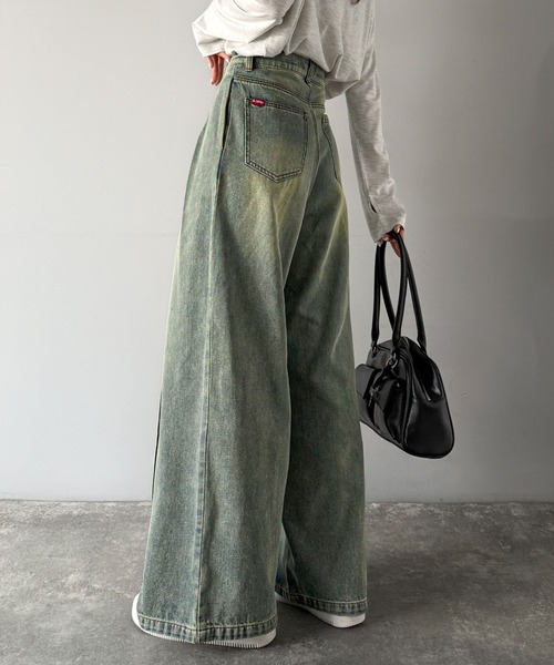 「Java」 デニムパンツ X-LARGE ブルー レディース_画像7