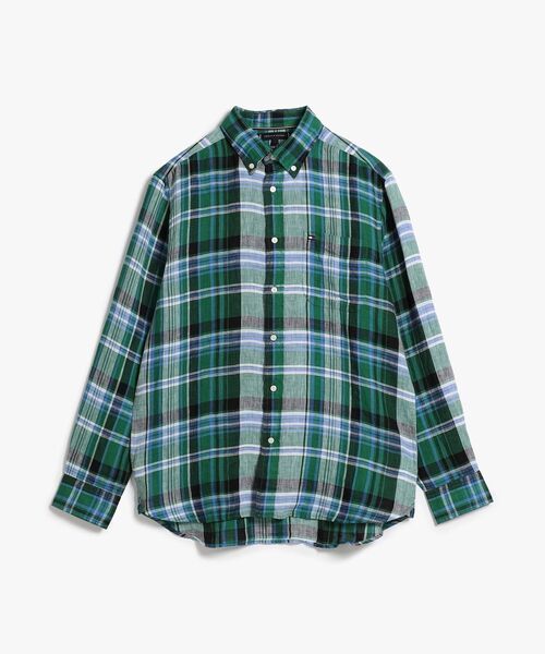 TOMMY HILFIGER（トミー・ヒルフィガー） シャツ リネンサマーマドラス