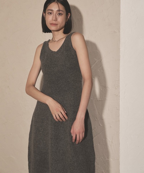「Audrey and John Wad」 ニットワンピース FREE ブラック レディース_画像8