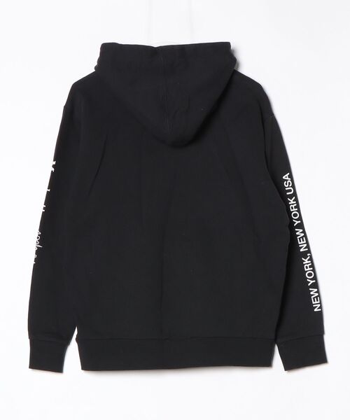 「Manhattan Portage」 ワンポイントプルオーバーパーカー S ブラック レディース_画像2