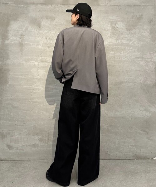 「Lui's」 デニムパンツ S グレー レディース_14