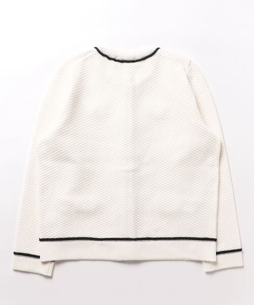 「Maglie le cassetto」 ジャケット 9号 レッド レディース_画像2