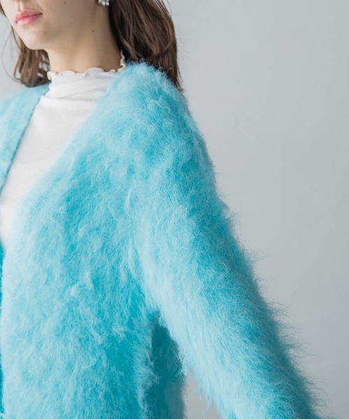 「ketty」 ニットカーディガン M イエロー レディース_画像2