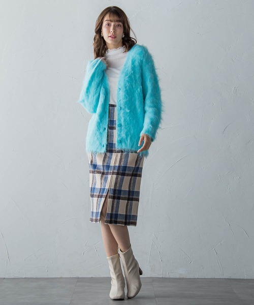 「ketty」 ニットカーディガン M イエロー レディース_画像7