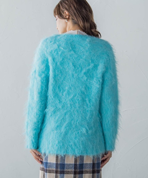 「ketty」 ニットカーディガン M イエロー レディース_画像9