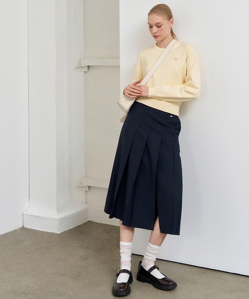 「GENERAL IDEA」 ロングスカート L チャコール レディース_画像5
