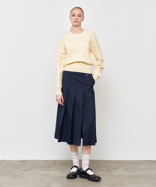 「GENERAL IDEA」 ロングスカート L チャコール レディース_画像6