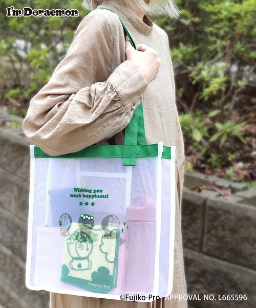 メッシュのバック Flowering（フラワーリング） トートバッグ I'M DORAEMON/メッシュ
