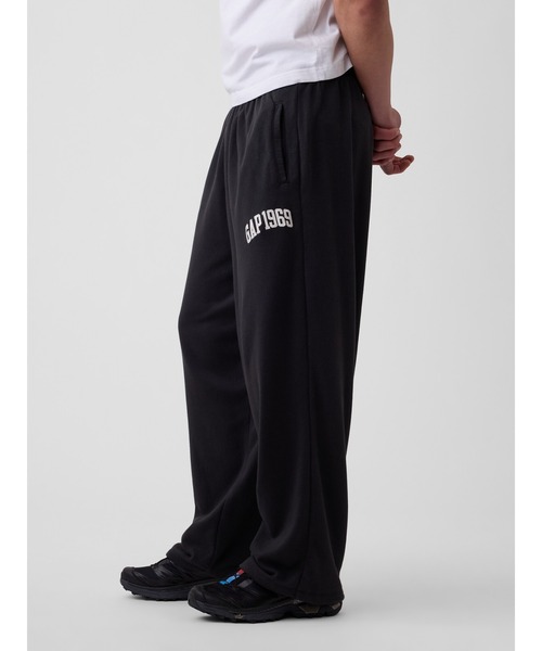ワイドパンツ スウェットパンツ ジャージ フレンチテリー バギー GAP1969ロゴ スウェットパンツ メンズ レディースの画像