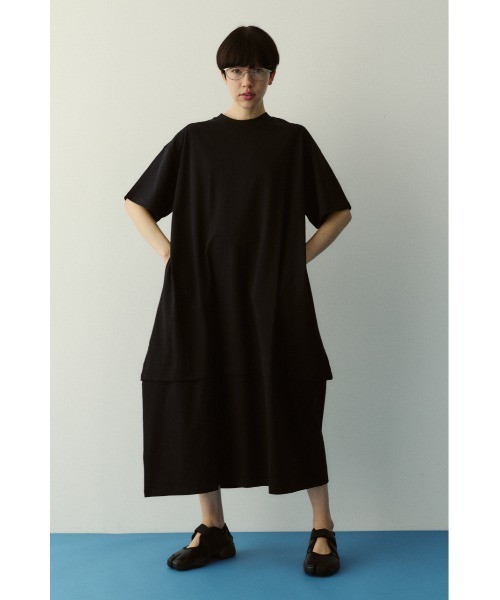ワンピース 夏 Cut relax dress カットリラックスドレス