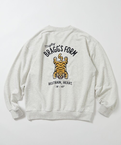 「FREAK'S STORE」 スウェットカットソー X-LARGE チャコールグレー メンズ_画像2