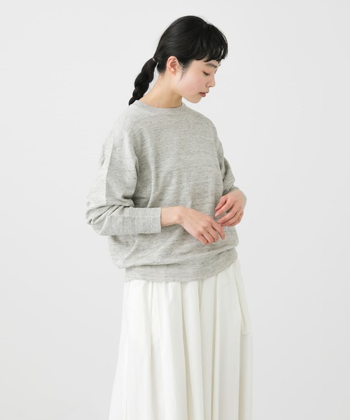 「かぐれ」 長袖カットソー FREE イエロー レディース_画像9