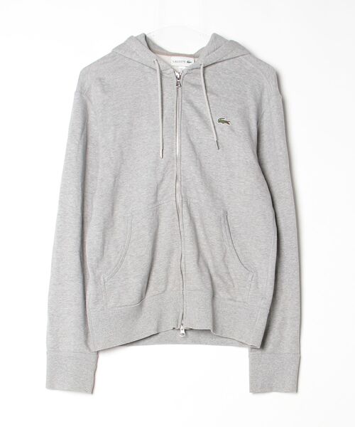 LACOSTE（ラコステ） ジップアップパーカー 3 グレー メンズ