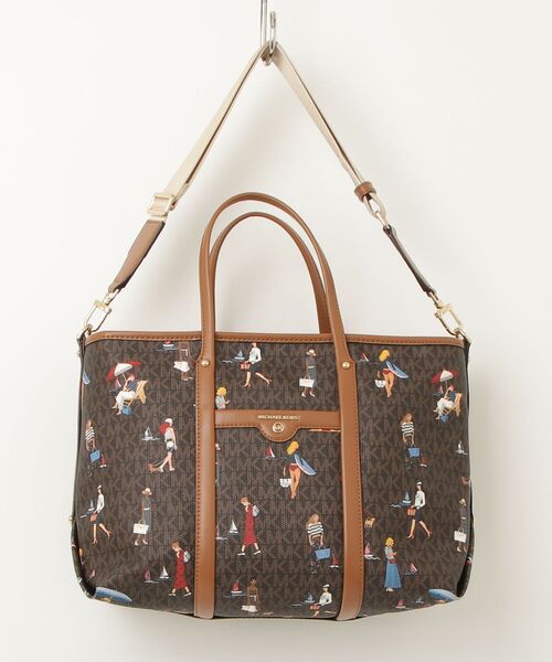 MICHAEL KORS」 2WAYバッグ FREE ブラウン レディース MICHAEL KORS 