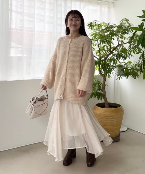 「mysty woman」 フレアスカート FREE ブルー系その他 レディース_画像5