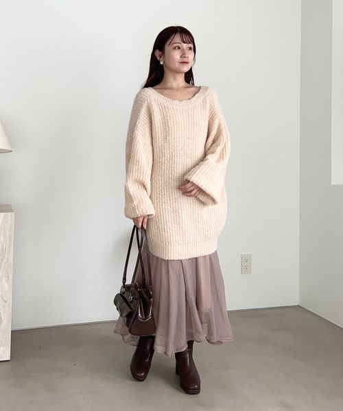 「mysty woman」 フレアスカート FREE ブルー系その他 レディース_画像6