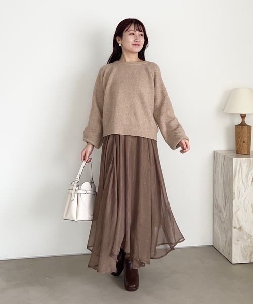 「mysty woman」 フレアスカート FREE ブルー系その他 レディース_画像9
