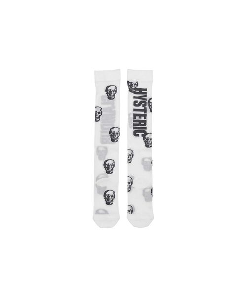 HYSTERIC GLAMOUR（ヒステリックグラマー） 靴下 SKULL シアー