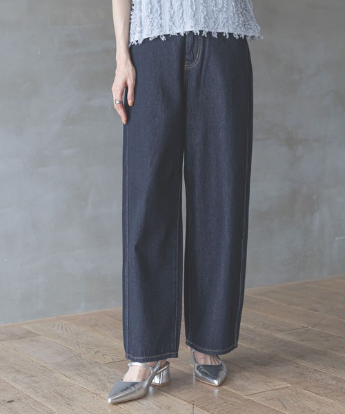 GLOBAL WORK（グローバルワーク） デニムパンツ LARGE ネイビー 