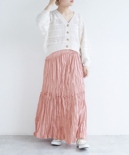 「w closet」 キャミソールワンピース FREE ブルー レディース_画像2