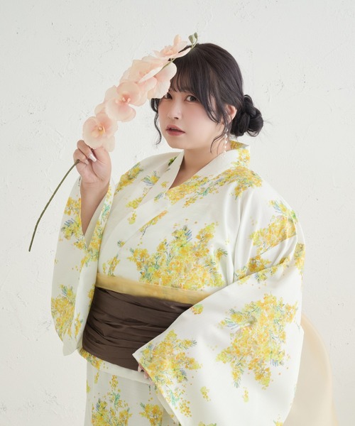 Louiosy（ルオシー） 浴衣 「Louisy」「大きいサイズ」アソート花柄