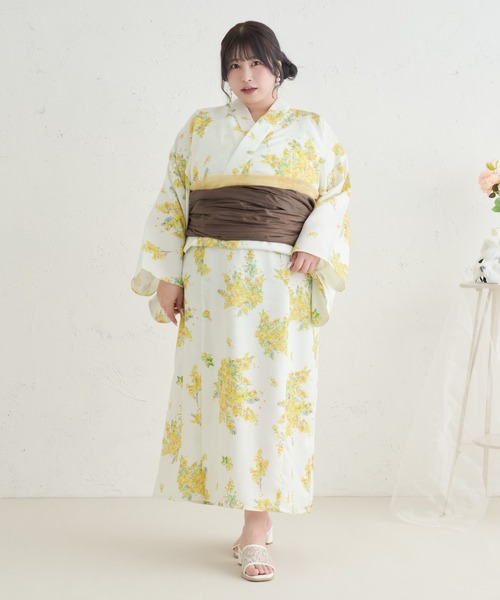 Louiosy（ルオシー） 浴衣 「Louisy」「大きいサイズ」アソート花柄