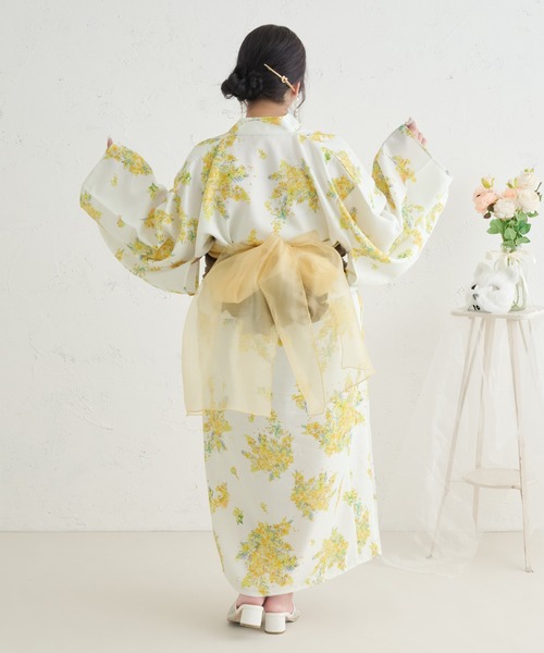 大きいサイズ　浴衣　付属帯つき Louiosy Louiosy（ルオシー） 浴衣 「Louisy」「大きいサイズ」アソート花柄