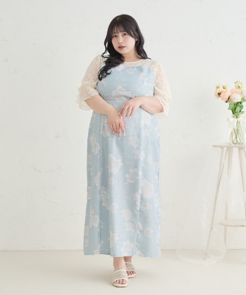 Louiosy（ルオシー） 浴衣 「Louisy」「大きいサイズ」アソート花柄