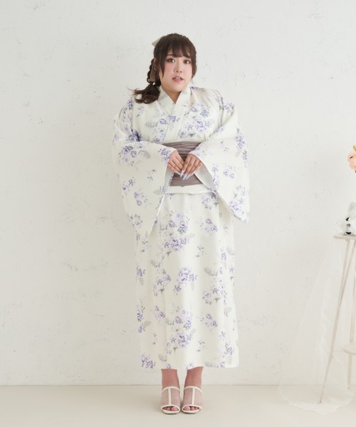 Louiosy（ルオシー） 浴衣 「Louisy」「大きいサイズ」アソート花柄