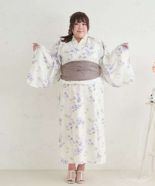 Louiosy（ルオシー） 浴衣 「Louisy」「大きいサイズ」アソート花柄