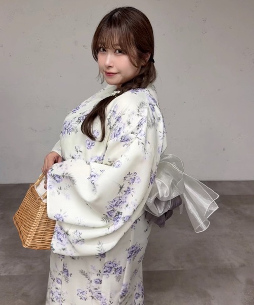 Louiosy（ルオシー） 浴衣 「Louisy」「大きいサイズ」アソート花柄