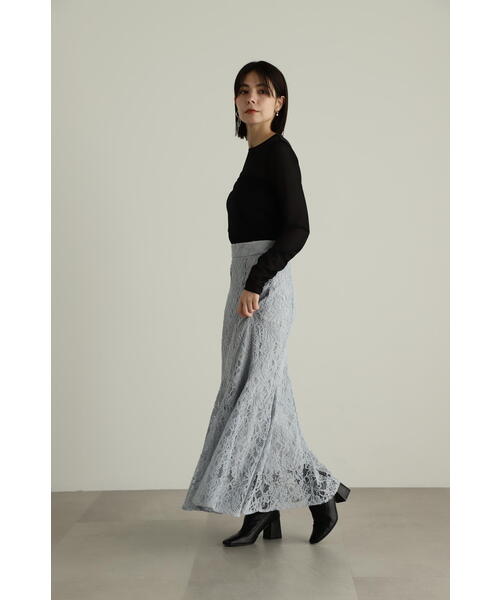 「JILL STUART」 スカート 4 ネイビー レディース_画像4