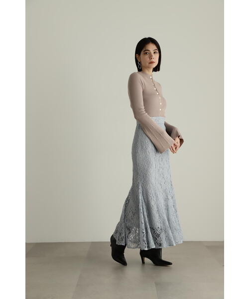 「JILL STUART」 スカート 4 ネイビー レディース_画像6