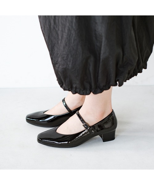 「AcureZ」 パンプス 23.0cm ブラック レディース_画像4